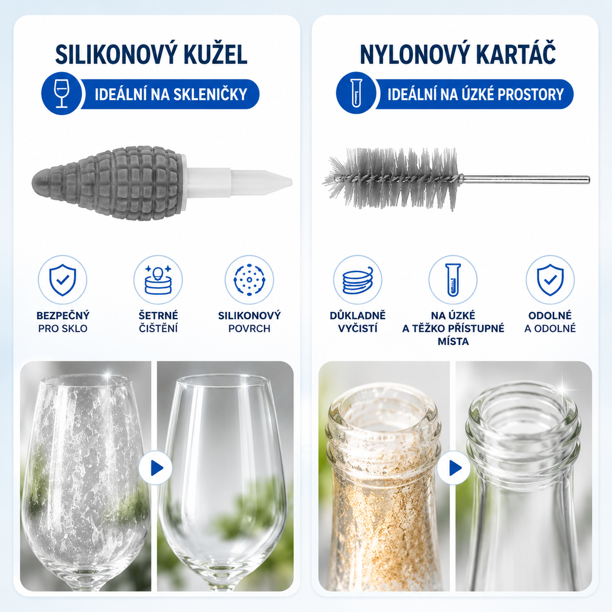 Cleanyo : Elektrický čisticí kartáč