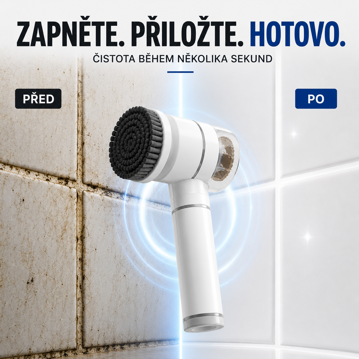 Cleanyo : Elektrický čisticí kartáč