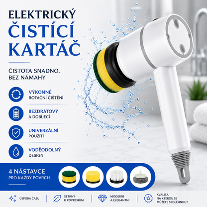 Cleanyo : Elektrický čisticí kartáč
